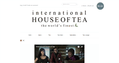 Desktop Screenshot of internationalhouseoftea.com