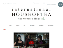 Tablet Screenshot of internationalhouseoftea.com